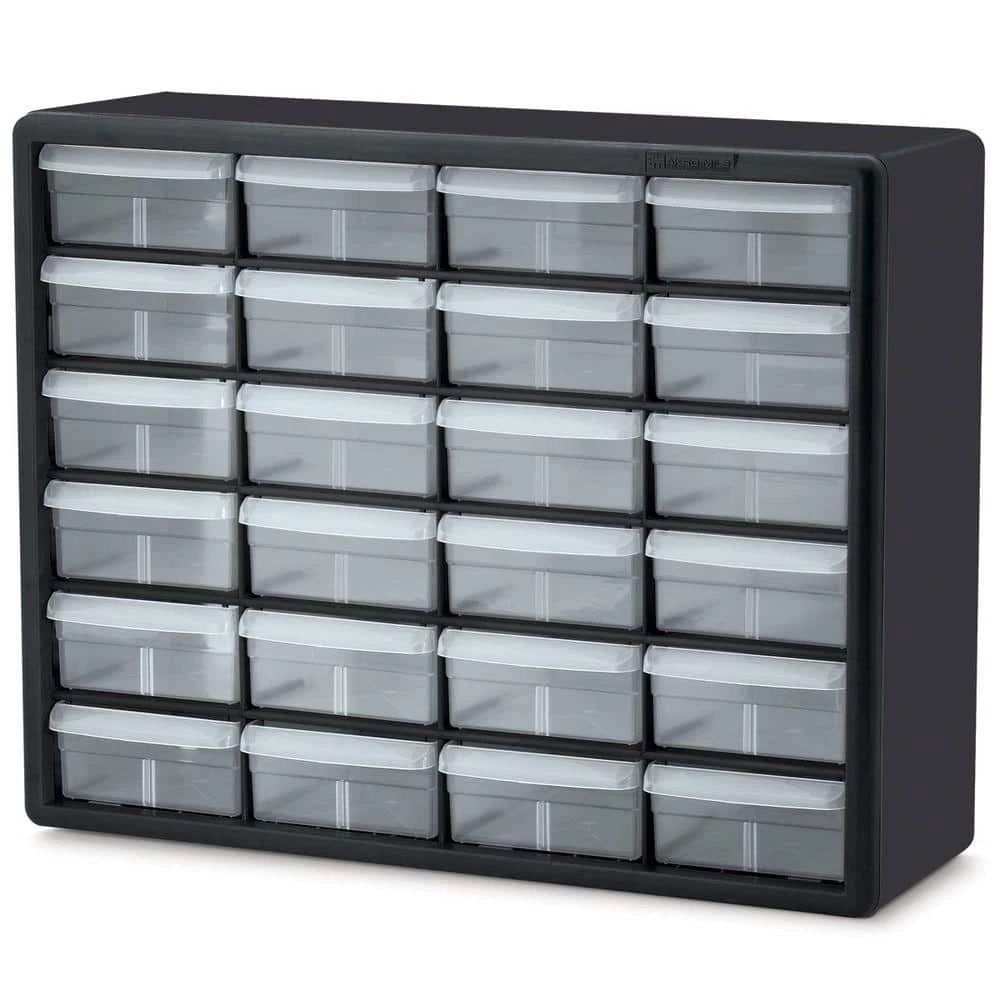 Akro-Mils 24-Compartment Small Parts Organizer Cabinet 3 Akro-Mils 24-Compartment Small Parts Organizer Cabinet