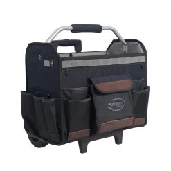 DEAD ON TOOLS 18 in. Rolling Tool Tote with Extended Handle 18 DEAD ON TOOLS 18 in. Rolling Tool Tote with Extended Handle -Tool Storage Online Shop black dead on tools tool bags do roller 40 1000