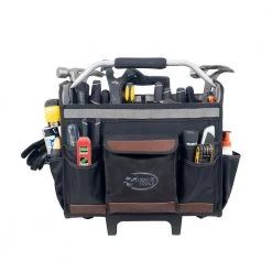 DEAD ON TOOLS 18 in. Rolling Tool Tote with Extended Handle 28 DEAD ON TOOLS 18 in. Rolling Tool Tote with Extended Handle -Tool Storage Online Shop black dead on tools tool bags do roller 76 1000