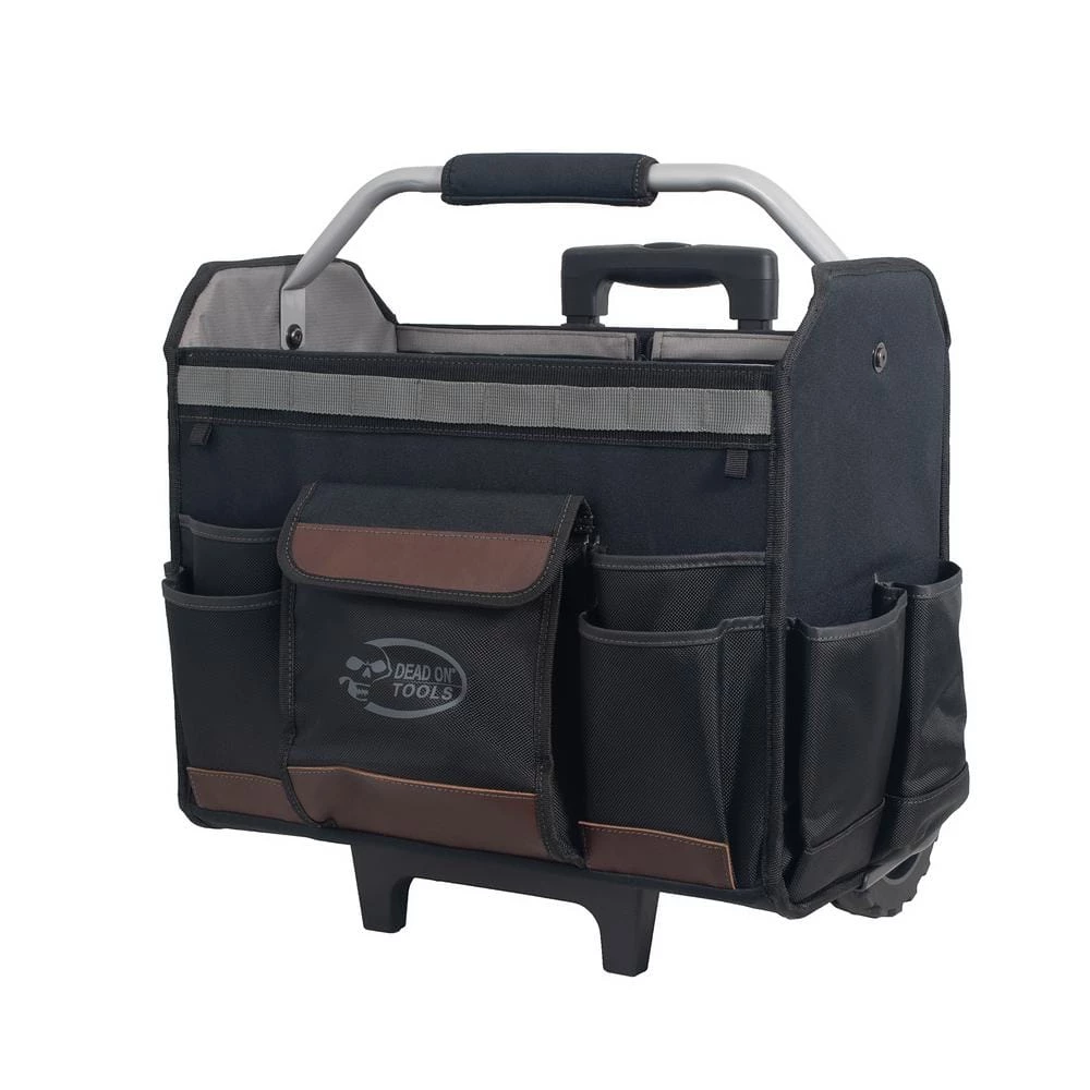 DEAD ON TOOLS 18 in. Rolling Tool Tote with Extended Handle 10 DEAD ON TOOLS 18 in. Rolling Tool Tote with Extended Handle - Image 8