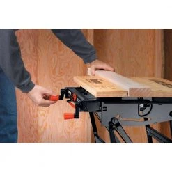 BLACK+DECKER Workmate 425 30 in. Folding Portable Workbench and Vise -Tool Storage Online Shop black decker saw horses wm425 31 1000