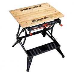 BLACK+DECKER Workmate 425 30 in. Folding Portable Workbench and Vise -Tool Storage Online Shop black decker saw horses wm425 44 1000