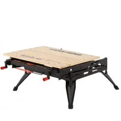 BLACK+DECKER Workmate 425 30 in. Folding Portable Workbench and Vise -Tool Storage Online Shop black decker saw horses wm425 66 1000