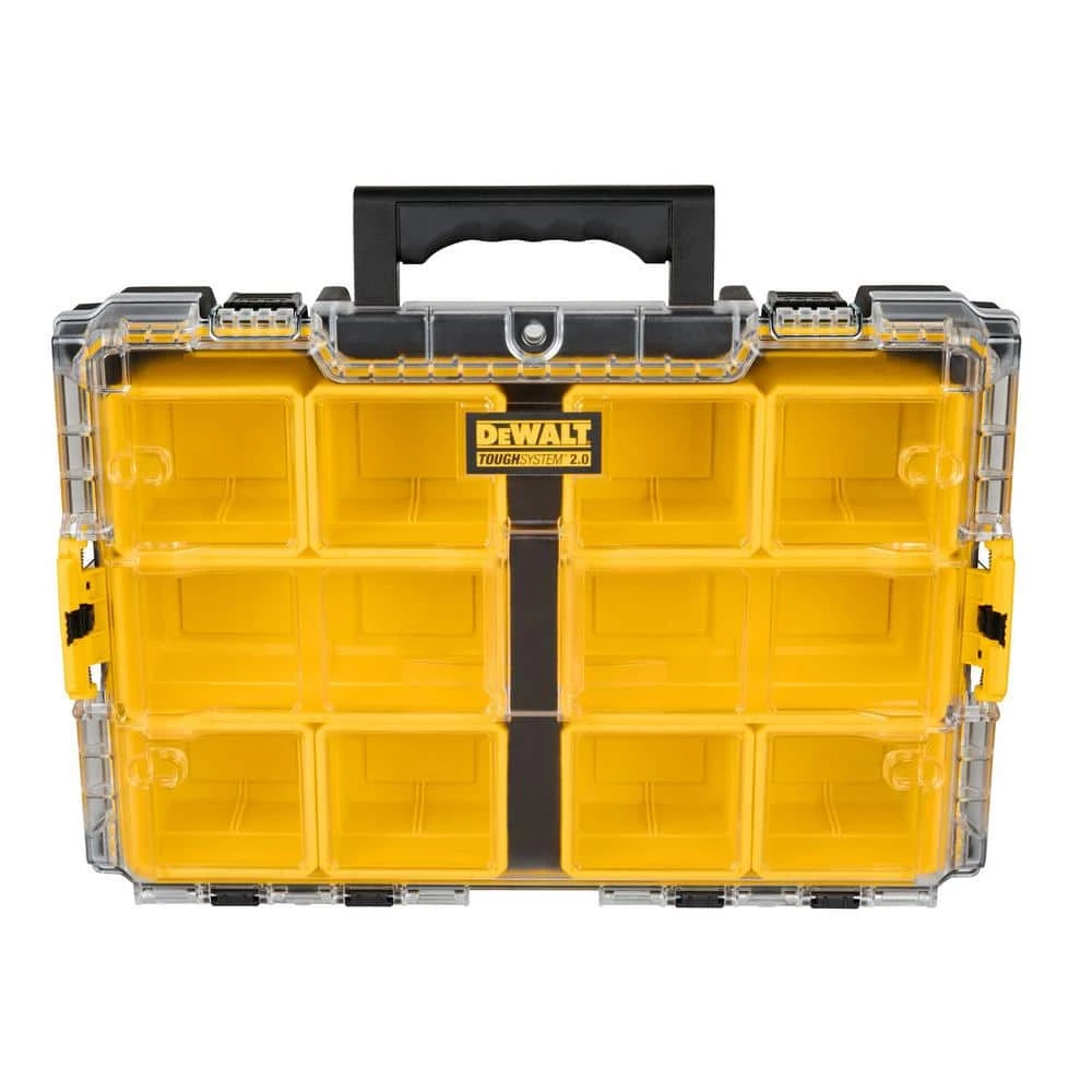 DEWALT ToughSystem 2.0 10-Compartment Deep Small Parts Organizer 3 DEWALT ToughSystem 2.0 10-Compartment Deep Small Parts Organizer