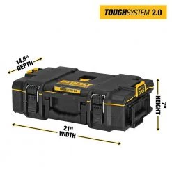 DEWALT TOUGHSYSTEM 2.0 22 in. Small Tool Box -Tool Storage Online Shop black dewalt modular tool storage systems dwst08165 a0 1000