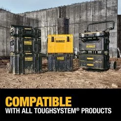DEWALT TOUGHSYSTEM 2.0 Small Tool Box with Bonus 22 in. Medium Tool Box and 24 in. Mobile Tool Box (3-Piece Set) 27 DEWALT TOUGHSYSTEM 2.0 Small Tool Box with Bonus 22 in. Medium Tool Box and 24 in. Mobile Tool Box (3-Piece Set) -Tool Storage Online Shop black dewalt modular tool storage systems dwst08165w00450 76 1000