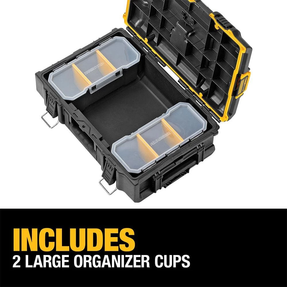 DEWALT TOUGHSYSTEM 2.0 Small Tool Box with Bonus Medium Tool Box, Mobile Tool Box and Mechanic Tool Set (226-Piece) w/ Tool Box 12 DEWALT TOUGHSYSTEM 2.0 Small Tool Box with Bonus Medium Tool Box, Mobile Tool Box and Mechanic Tool Set (226-Piece) w/ Tool Box - Image 10
