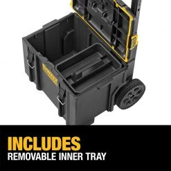 DEWALT TOUGHSYSTEM 2.0 Small Tool Box with Bonus Medium Tool Box, Mobile Tool Box and Mechanic Tool Set (226-Piece) w/ Tool Box 26 DEWALT TOUGHSYSTEM 2.0 Small Tool Box with Bonus Medium Tool Box, Mobile Tool Box and Mechanic Tool Set (226-Piece) w/ Tool Box -Tool Storage Online Shop black dewalt modular tool storage systems dwst08165w0506h fa 1000