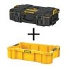 DEWALT Tough System 2.0 Tool Box with Tray -Tool Storage Online Shop black dewalt modular tool storage systems dwst08165w8120 64 1000