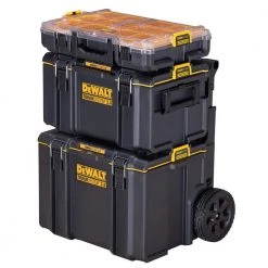 DEWALT TOUGHSYSTEM 2.0 24 in. Mobile Tool Box, 22 in. Large Tool Box and 10-Compartment Deep Small Parts Organizer 9 DEWALT TOUGHSYSTEM 2.0 24 in. Mobile Tool Box, 22 in. Large Tool Box and 10-Compartment Deep Small Parts Organizer -Tool Storage Online Shop black dewalt modular tool storage systems dwst08450w30040 1d 1000