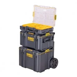 DEWALT TOUGHSYSTEM 2.0 24 in. Mobile Tool Box, 22 in. Large Tool Box and 10-Compartment Deep Small Parts Organizer 10 DEWALT TOUGHSYSTEM 2.0 24 in. Mobile Tool Box, 22 in. Large Tool Box and 10-Compartment Deep Small Parts Organizer -Tool Storage Online Shop black dewalt modular tool storage systems dwst08450w30040 66 1000