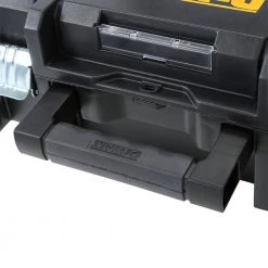 DEWALT TSTAK II 13 in. Stackable Flat Top Tool Storage Case 13 DEWALT TSTAK II 13 in. Stackable Flat Top Tool Storage Case -Tool Storage Online Shop black dewalt modular tool storage systems dwst17807 a0 1000