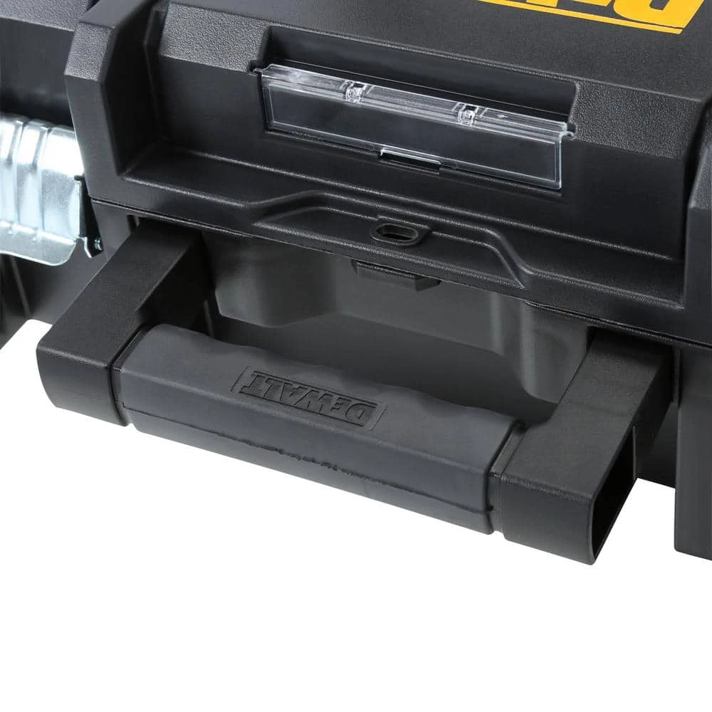 DEWALT TSTAK II 13 in. Stackable Flat Top Tool Storage Case 6 DEWALT TSTAK II 13 in. Stackable Flat Top Tool Storage Case - Image 4