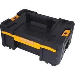 DEWALT TSTAK VI 17 in. Tool Box, TSTAK II Tool Box, TSTAK III Organizer and Trolley Storage System Combo Set (4 Components) -Tool Storage Online Shop black dewalt modular tool storage systems dwtstak08 1d 1000