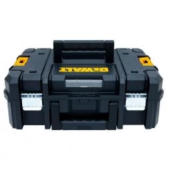 DEWALT TSTAK VI 17 in. Tool Box, TSTAK II Tool Box, TSTAK III Organizer and Trolley Storage System Combo Set (4 Components) -Tool Storage Online Shop black dewalt modular tool storage systems dwtstak08 31 1000