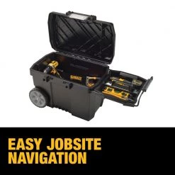 DEWALT 25 in. 15 Gal. Mobile Tool Box -Tool Storage Online Shop black dewalt portable tool boxes dwst33090 a0 1000