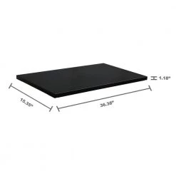 Husky 2-Pack Steel Shelf Set in Black (36 in. W x 15 in. D) for Ready-to-Assemble 36 in. Freestanding Garage Cabinet 7 Husky 2-Pack Steel Shelf Set in Black (36 in. W x 15 in. D) for Ready-to-Assemble 36 in. Freestanding Garage Cabinet -Tool Storage Online Shop black husky garage cabinet accessories g3600ps us 40 1000