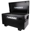 Husky 48 in. W x 24 in. D Steel Job Site Tool Box in Black -Tool Storage Online Shop black husky jobsite boxes h48jsb 64 1000