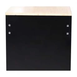 Husky 42 in. W x 18.1 in. D 8-Drawer Black Mobile Workbench Cabinet with Solid Wood Top -Tool Storage Online Shop black husky mobile workbenches h42mwc8blk 1f 1000