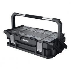 Husky 22 in. 22-Compartment Connect Cantilever Organizer for Small Parts Organizer