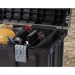 Husky 37 in. Rolling Tool Box Utility Cart Black -Tool Storage Online Shop black husky portable tool boxes 209261 4f 1000