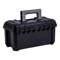 Husky 16 in. Black Plastic Portable Tool Box with Metal Latches -Tool Storage Online Shop black husky portable tool boxes 235574 4f 1000