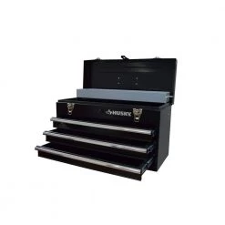 Husky 8.80 in. 3-Drawer Portable Tool Box with Tray 14 Husky 8.80 in. 3-Drawer Portable Tool Box with Tray -Tool Storage Online Shop black husky portable tool boxes tb 303b fa 1000