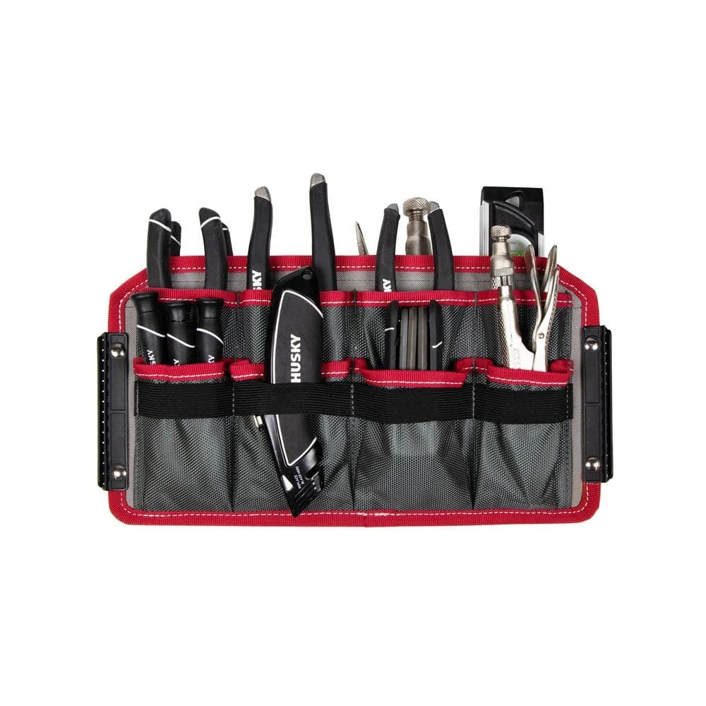 Husky 16 in. Large Mouth Tool Bag with Tool Wall 11 Husky 16 in. Large Mouth Tool Bag with Tool Wall - Image 9