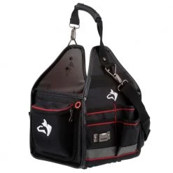 Husky 10 in. Electrician Tool Bag with Removable Tool Wall -Tool Storage Online Shop black husky tool bags 67128 02 fa 1000