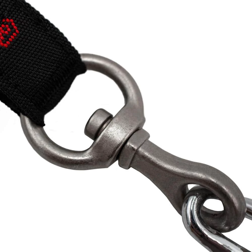 Husky 18 in. Heavy Duty Hanging Quick-Release Hooks with Carabiner Strap 7 Husky 18 in. Heavy Duty Hanging Quick-Release Hooks with Carabiner Strap - Image 5