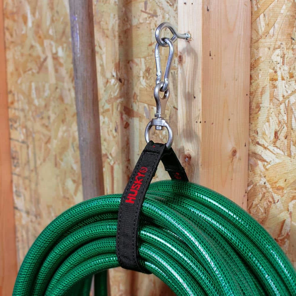 Husky 18 in. Heavy Duty Hanging Quick-Release Hooks with Carabiner Strap 11 Husky 18 in. Heavy Duty Hanging Quick-Release Hooks with Carabiner Strap - Image 9