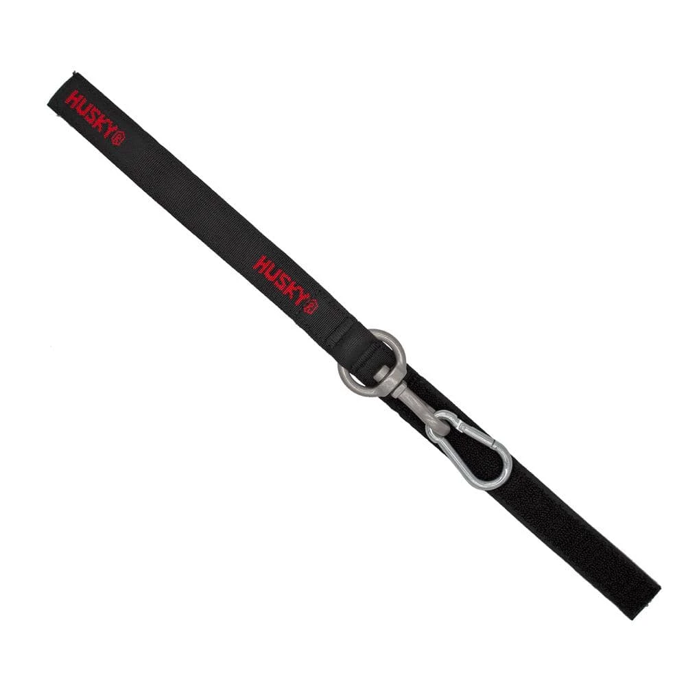 Husky 18 in. Heavy Duty Hanging Quick-Release Hooks with Carabiner Strap 5 Husky 18 in. Heavy Duty Hanging Quick-Release Hooks with Carabiner Strap - Image 3