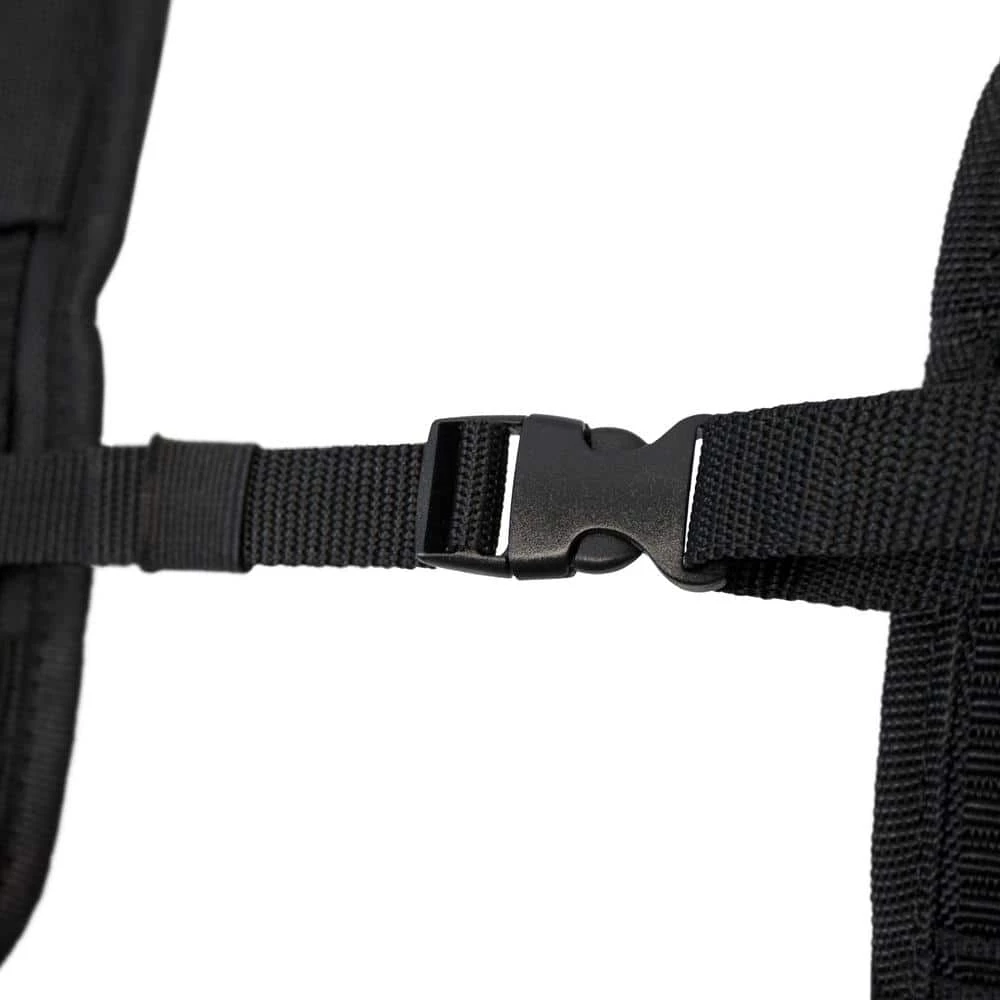 Husky 2-Bag 18 -Pocket Black Framer's Suspension Rig Work Tool Belt with Suspenders 8 Husky 2-Bag 18 -Pocket Black Framer's Suspension Rig Work Tool Belt with Suspenders - Image 6