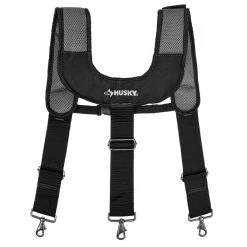 Husky 16-Pocket Black Carpenter's Tool Belt with Suspenders 15 Husky 16-Pocket Black Carpenter's Tool Belt with Suspenders -Tool Storage Online Shop black husky tool belts hd00144 4f 1000