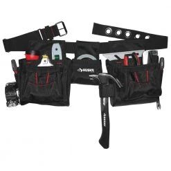 Husky Black Handyman Tool Belt (12-Pocket) 11 Husky Black Handyman Tool Belt (12-Pocket) -Tool Storage Online Shop black husky tool belts hd793857 th 4f 1000