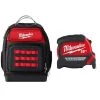 Milwaukee 15 in. Ultimate Jobsite Backpack with 25 ft. x 1 in. Compact Magnetic Tape Measure 1 Milwaukee 15 in. Ultimate Jobsite Backpack with 25 ft. x 1 in. Compact Magnetic Tape Measure -Tool Storage Online Shop black milwaukee tool bags 48 22 8201 48 22 0325 64 1000