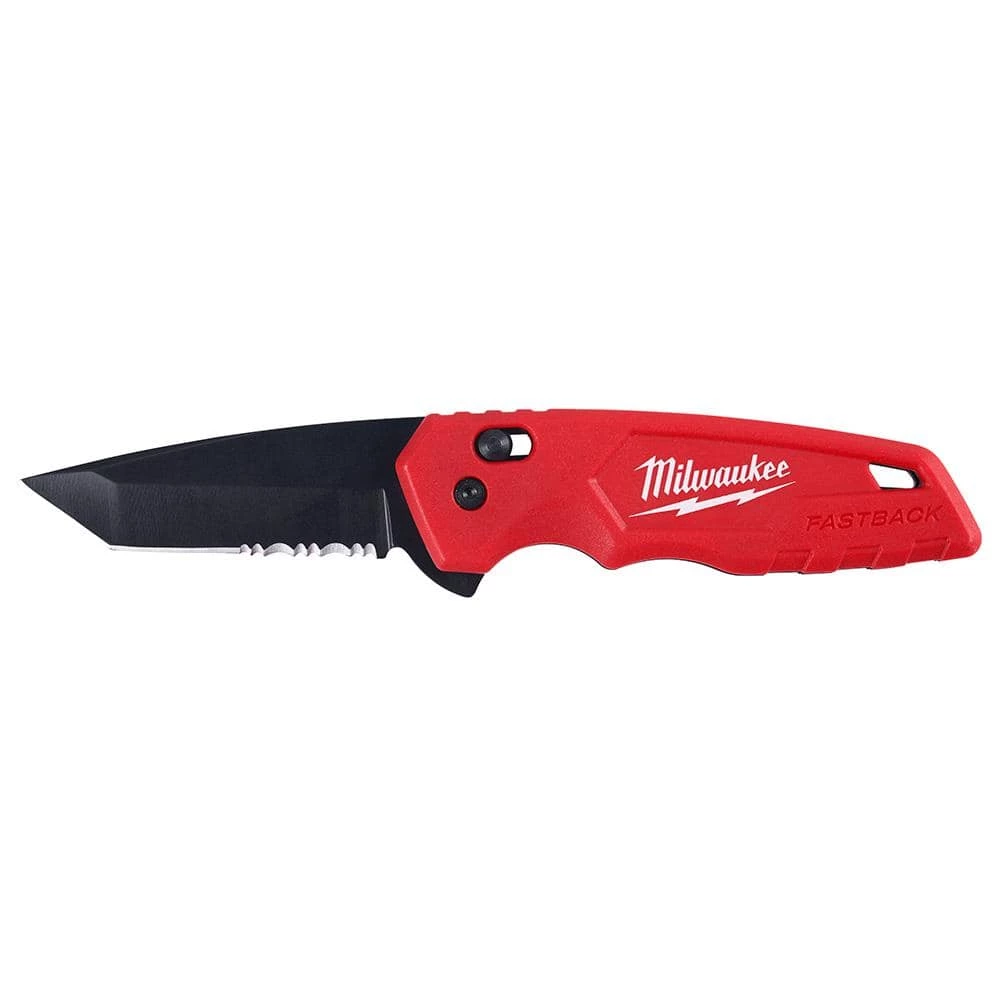 Milwaukee 15 in. Ultimate Jobsite Backpack with FASTBACK Stainless Steel Spring Assisted Folding Knife (2-Piece) 8 Milwaukee 15 in. Ultimate Jobsite Backpack with FASTBACK Stainless Steel Spring Assisted Folding Knife (2-Piece) - Image 6