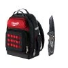 Milwaukee 15 in. Ultimate Jobsite Backpack with FASTBACK Camo Stainless Steel Spring Assisted Folding Knife (2-Piece) -Tool Storage Online Shop black milwaukee tool bags 48 22 8201 48 22 1535 64 1000