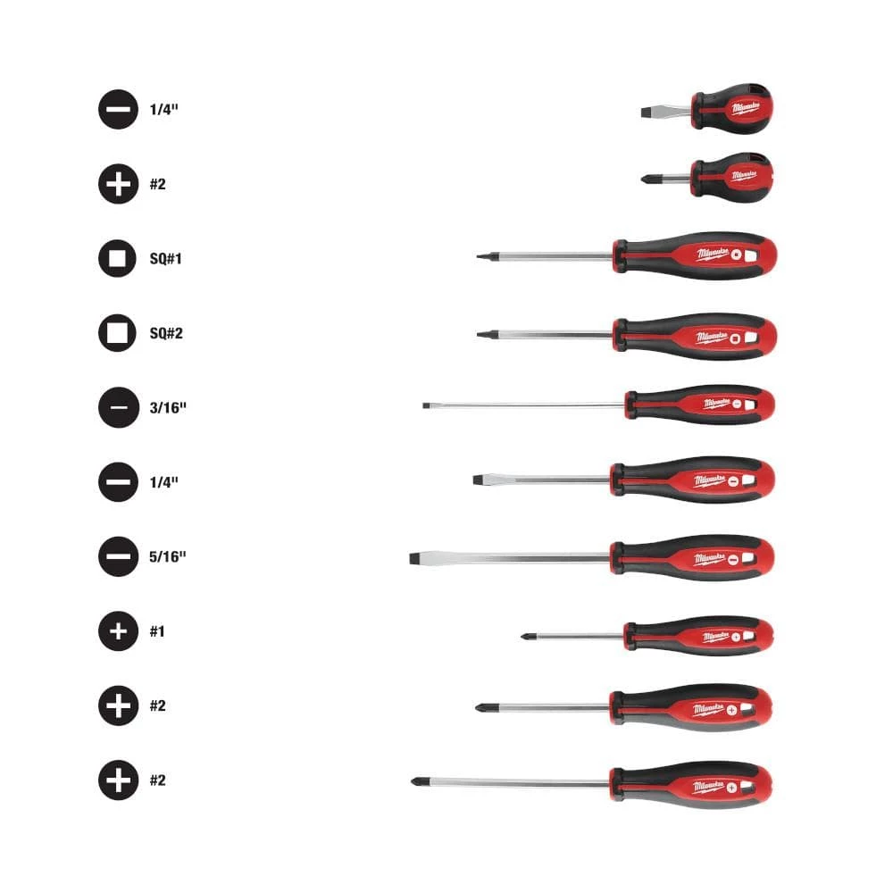 Milwaukee 15 in. Ultimate Jobsite Backpack with Screwdriver Set (11-Piece) 10 Milwaukee 15 in. Ultimate Jobsite Backpack with Screwdriver Set (11-Piece) - Image 8