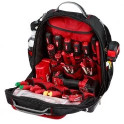 Milwaukee 15 in. Ultimate Jobsite Backpack with Pliers Kit and Screwdriver Set (14-Piece) -Tool Storage Online Shop black milwaukee tool bags 48 22 8201 48 22 6331 48 22 2710 1f 1000