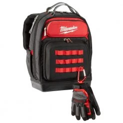 Milwaukee 15 in. Ultimate Jobsite Backpack 20 Milwaukee 15 in. Ultimate Jobsite Backpack -Tool Storage Online Shop black milwaukee tool bags 48 22 8201 77 1000