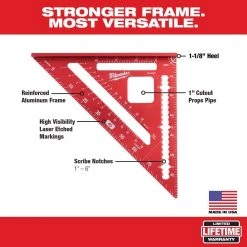Milwaukee 15 in. Ultimate Jobsite Backpack W/Screwdriver Set W/ 7 in. Rafter Square and 4-1/2 in. Trim Square Set (11-Piece) -Tool Storage Online Shop black milwaukee tool bags 48 22 8201 mlsq070p 48 22 2718 4f 1000