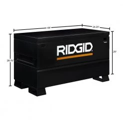 RIDGID 48 in. W x 24 in. D x 28.5 in. H Universal Storage Chest -Tool Storage Online Shop black ridgid jobsite boxes rb48 31 1000