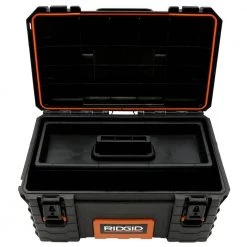 RIDGID 22 in. Pro Tool Box, Black -Tool Storage Online Shop black ridgid modular tool storage systems 221733 1d 1000