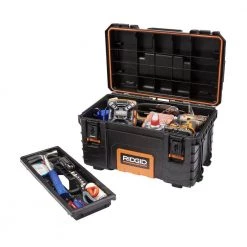 RIDGID 22 in. Pro Tool Box, Black -Tool Storage Online Shop black ridgid modular tool storage systems 221733 c3 1000