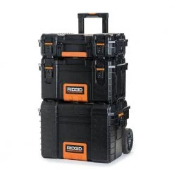 RIDGID 22 in. Pro Gear Cart Tool Box in Black 22 RIDGID 22 in. Pro Gear Cart Tool Box in Black -Tool Storage Online Shop black ridgid modular tool storage systems 221734 c3 1000