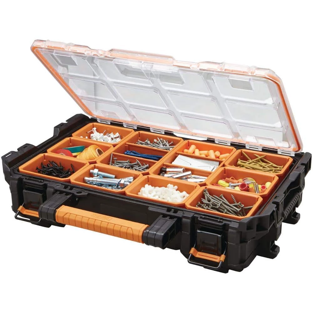 RIDGID Pro System Gear 10-Compartment Small Parts Organizer 5 RIDGID Pro System Gear 10-Compartment Small Parts Organizer - Image 3