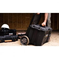 RIDGID 2.0 Pro Gear System 25 in. All Terrain Rolling Tool Cart -Tool Storage Online Shop black ridgid modular tool storage systems 254065 1d 1000