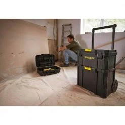 Stanley Rolling Workshop Tower -Tool Storage Online Shop black stanley portable tool boxes stst60500 c3 1000