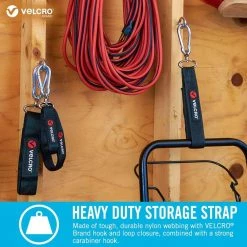 VELCRO Brand 16 in. x 1 in. Easy Hang Strap -Tool Storage Online Shop black velcro brand tool bags vel 30120 usa 76 1000